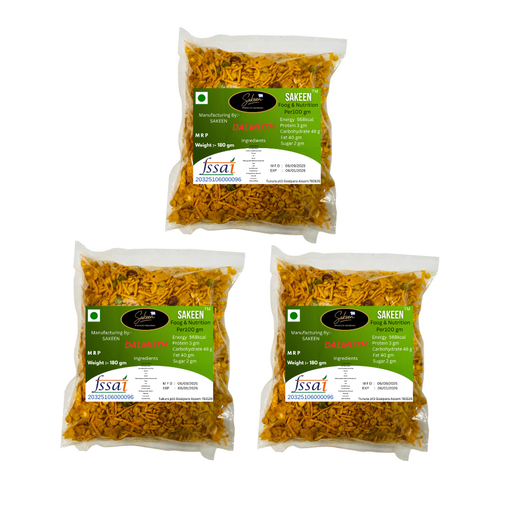 Mixture Chanachur.indian snacks savoury 180g*3