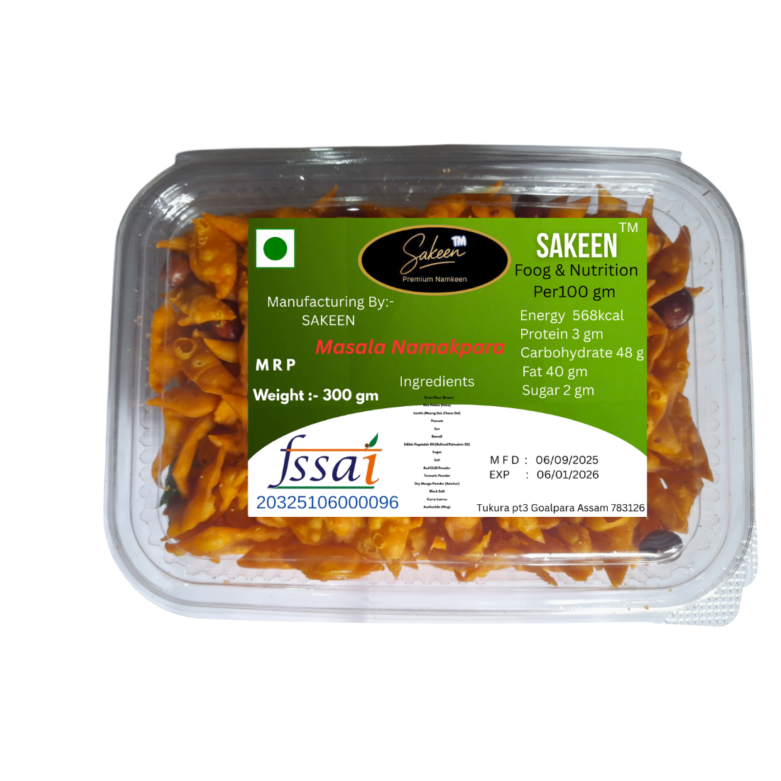 Masala Namakpare mini 300g*3